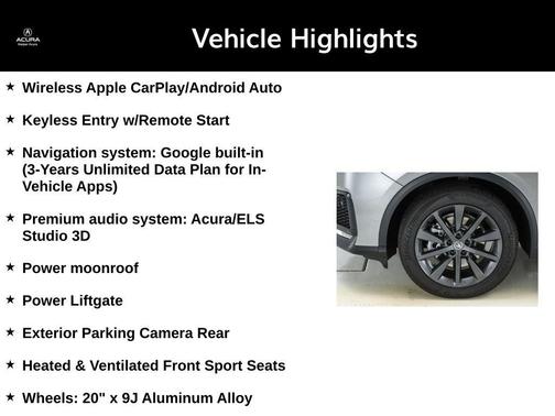 2025 Acura MDX A-Spec
