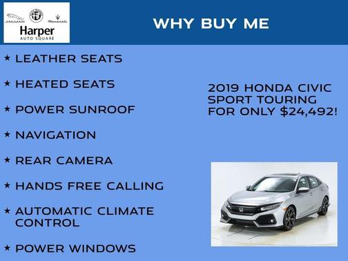 2019 Honda Civic Sport Touring