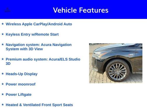 2023 Acura RDX A-Spec Advance Package