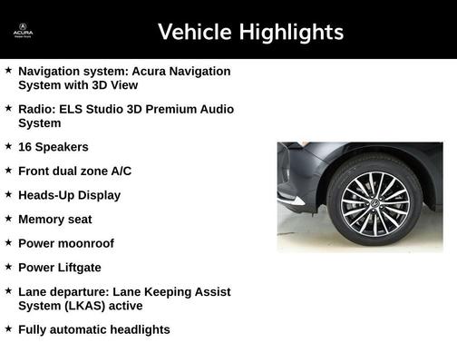 Majestic Black Pearl 2025 Acura RDX Advance Package