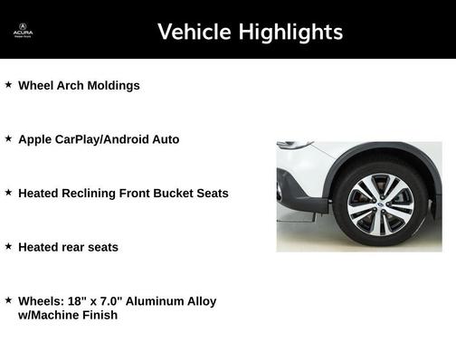 2018 Subaru Outback 2.5i Limited