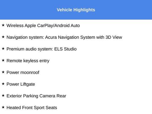 2023 Acura RDX Technology Package