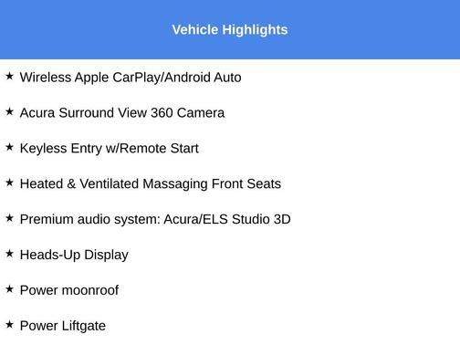 2025 Acura MDX A-Spec Advance