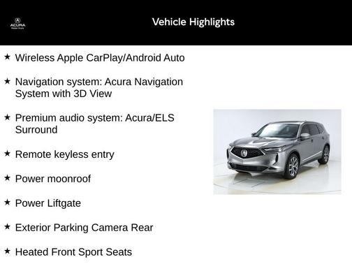 2024 Acura MDX Technology