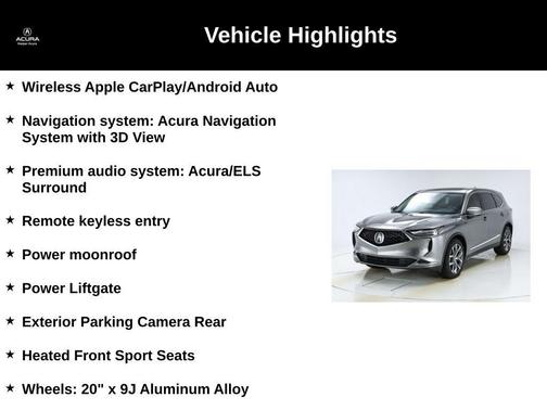 2024 Acura MDX Technology