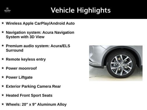 2023 Acura MDX Technology