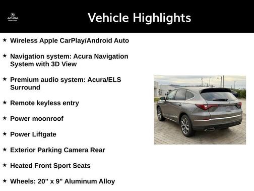2023 Acura MDX Technology
