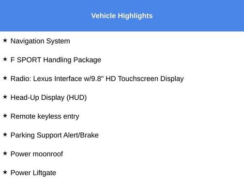 2023 Lexus RX 350 F SPORT Handling