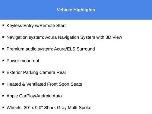2023 Acura TLX Type S
