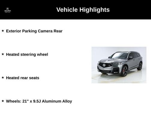 2025 Acura MDX Type S w/Advance Package
