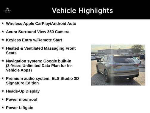 2025 Acura MDX Type S w/Advance Package