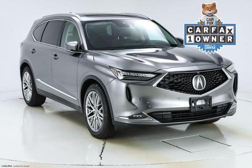 Liquid Carbon Metallic 2023 Acura MDX Advance