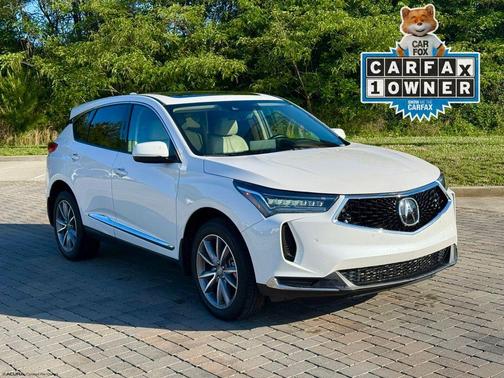 Platinum White Pearl 2023 Acura RDX Technology Package