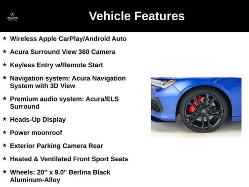 2025 Acura TLX Type S