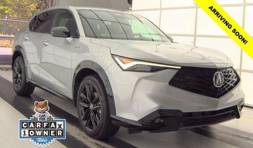 Solar Silver Metallic 2025 Acura ADX A-Spec Advance