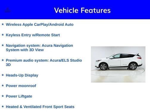 2023 Acura RDX Advance Package