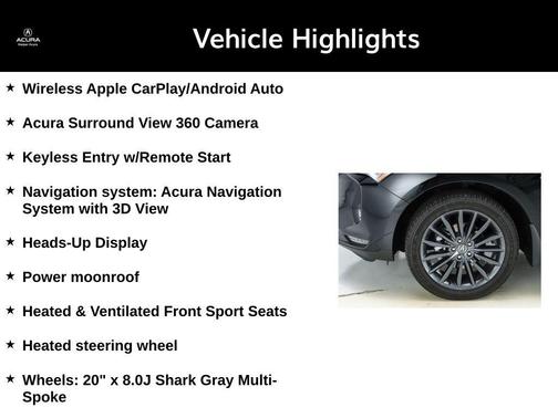 2024 Acura RDX A-Spec Advance Package