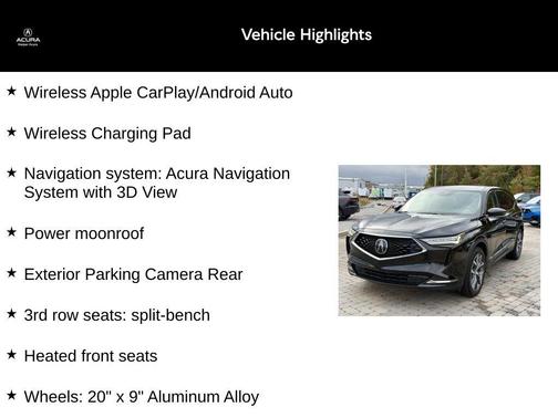 2023 Acura MDX Technology