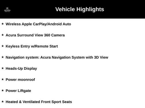 2023 Acura RDX Advance Package
