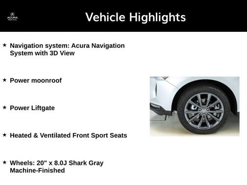 2025 Acura RDX A-Spec