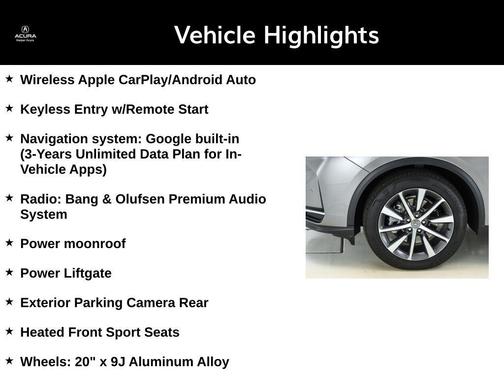 2025 Acura MDX Technology Package