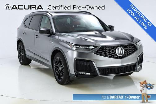 Liquid Carbon Metallic 2026 Acura MDX A-Spec Advance Package