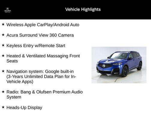 2025 Acura MDX A-Spec Advance