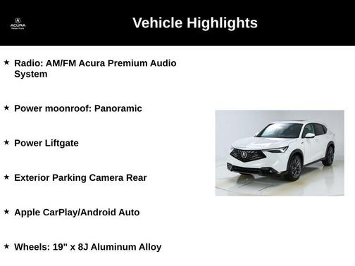 2025 Acura ADX A-Spec