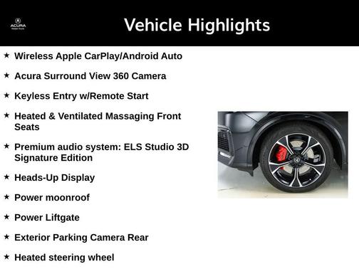 2025 Acura MDX Type S w/Advance Package