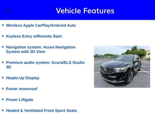 2023 Acura RDX A-Spec Advance Package
