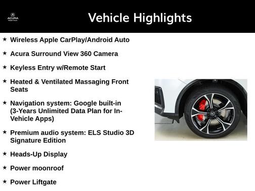 2025 Acura MDX Type S w/Advance Package