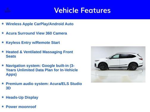2025 Acura MDX A-Spec Advance