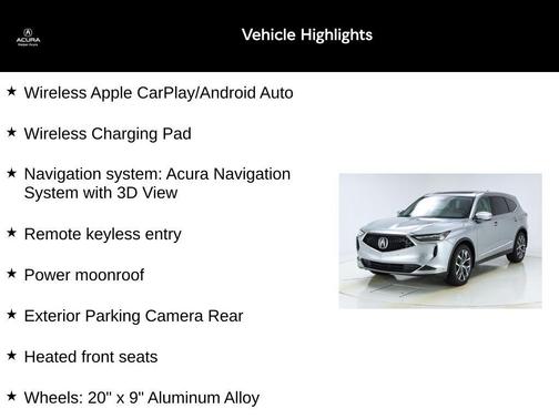 2023 Acura MDX Technology