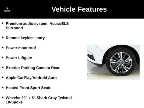 2020 Acura MDX 3.5L w/Technology Package