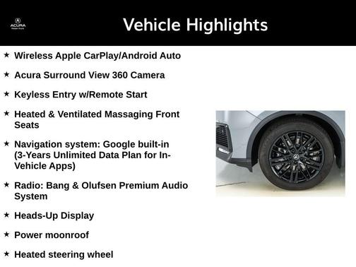 2025 Acura MDX A-Spec Advance