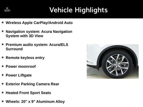 2023 Acura MDX Technology
