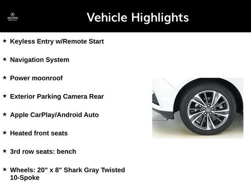 2020 Acura MDX 3.5L w/Technology Package