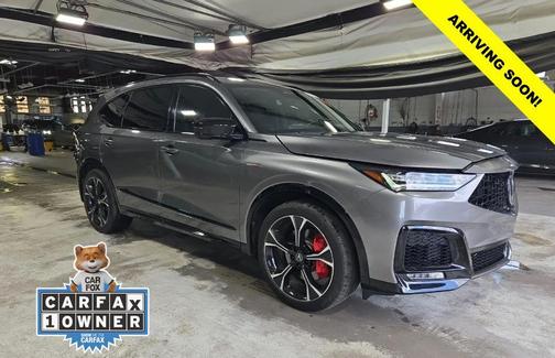 Liquid Carbon Metallic 2025 Acura MDX Type S w/Advance Package