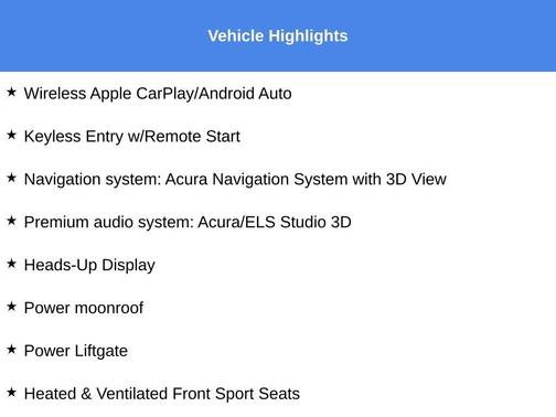 2023 Acura RDX Advance Package