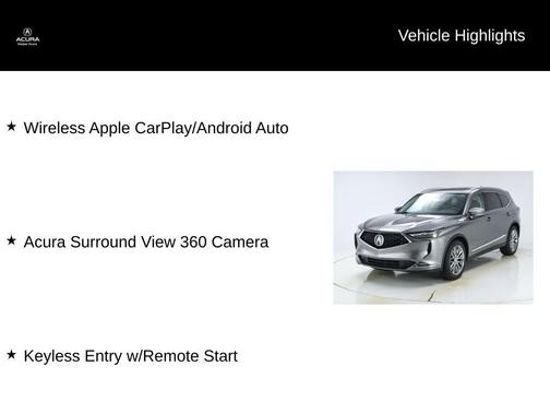 2024 Acura MDX Advance