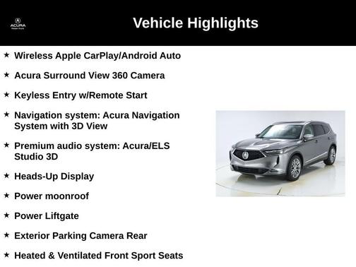 2024 Acura MDX Advance