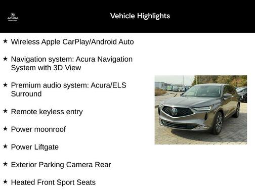 2024 Acura MDX Technology