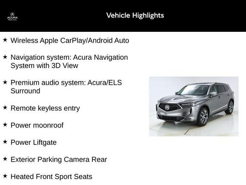 2024 Acura MDX Technology