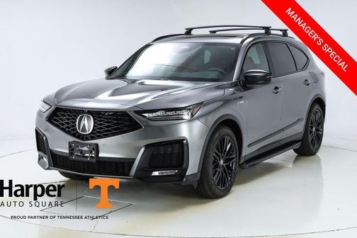 Liquid Carbon Metallic 2025 Acura MDX A-Spec Advance