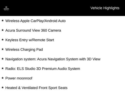 2024 Acura RDX Advance Package
