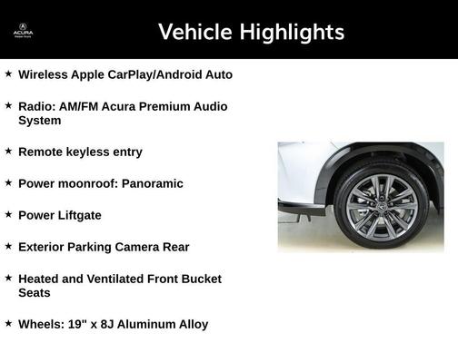 Solar Silver Metallic 2025 Acura ADX A-Spec