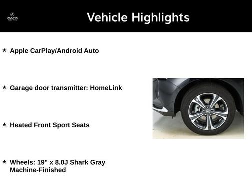 Black 2025 Acura RDX Technology Package