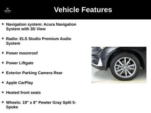 2020 Acura RDX Technology Package