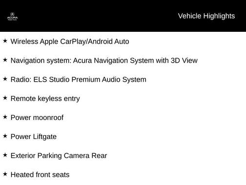 2023 Acura RDX Technology Package