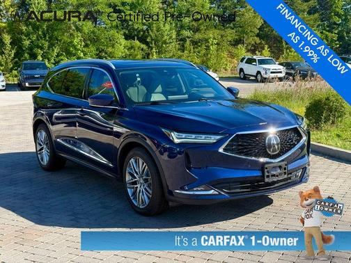 Fathom Blue Pearl 2023 Acura MDX Advance